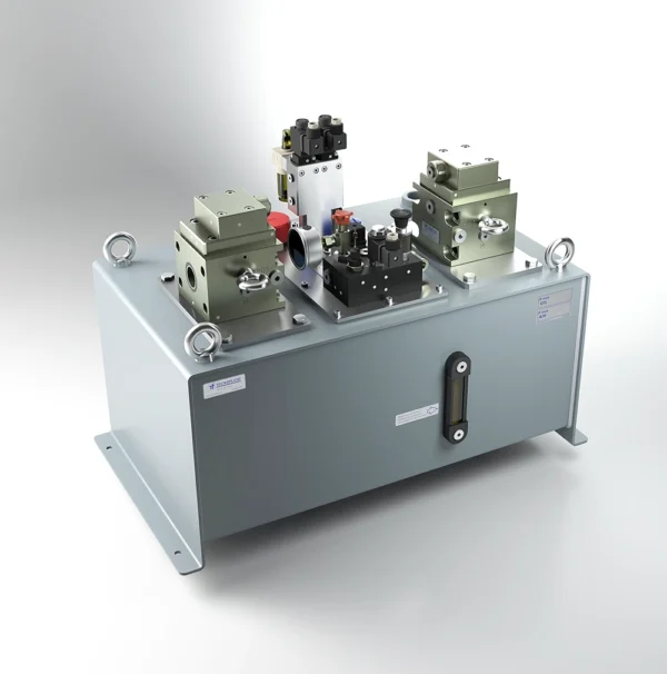 Hydro-Pneumatic Power Unit for Hydraulic Safety with Integrated Valves