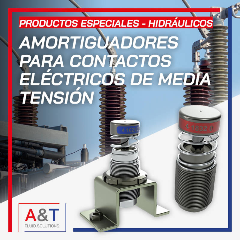 Amortiguadores Oleohidráulicos Para Aplicaciones Eléctricas Industriales