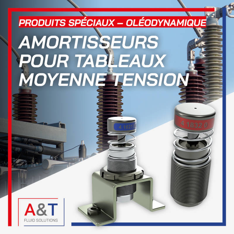 Amortisseurs Oléohydrauliques pour applications électriques industrielles