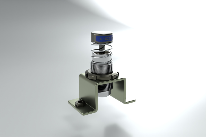 Smorzatore Oleodinamico Industriale Montaggio Staffa